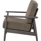 1人掛けソファ 布張りタイプ (IG01 DBR/DMO) 3枚目画像