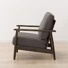 1人掛けソファ 布張りタイプ (IG01 DBR/DMO) 10枚目画像