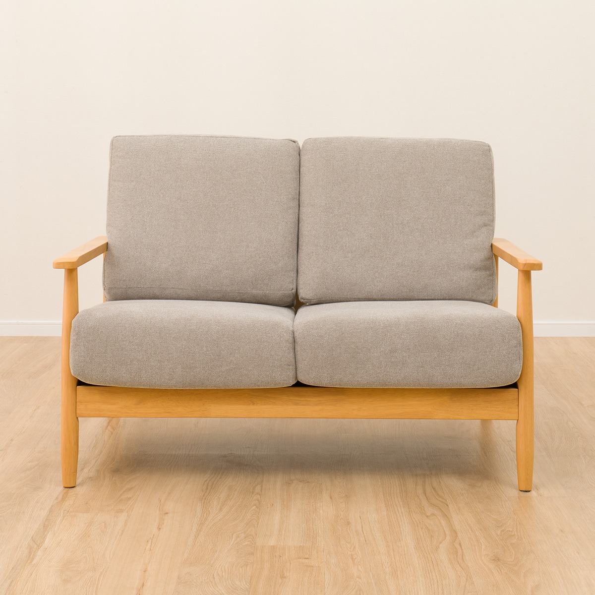 2人掛けソファ 布張りタイプ (IG01 LBR/LGY) | ニトリネット【公式