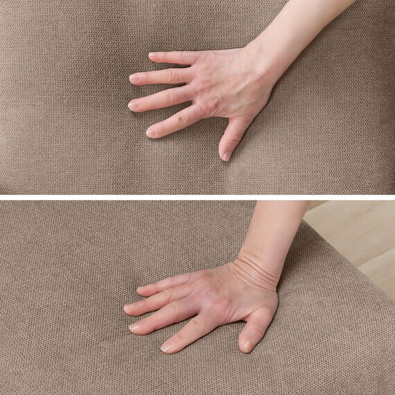 1人掛けソファ 布張りタイプ (IG01 LBR/MO) 11枚目画像