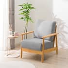 1人掛けソファ 布張りタイプ (IG01 LBR/GY) 1枚目画像