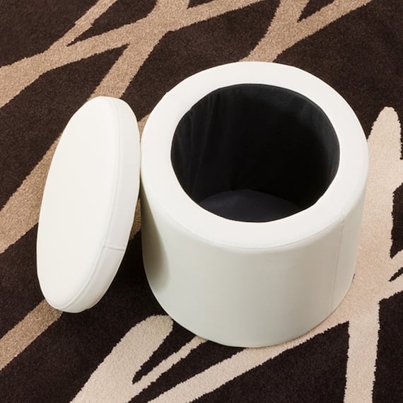 傷・汚れに強い 収納スツール 合皮タイプ (エン Nシールド IV) 4枚目画像