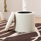 傷・汚れに強い 収納スツール 合皮タイプ (エン Nシールド IV) 6枚目画像