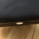 傷・汚れに強い合成皮革 スツール(エン Nシールド BK) 12枚目画像