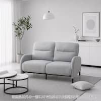 くつろぎ3WAYソファベッド 布張りタイプ (XL01 GY)