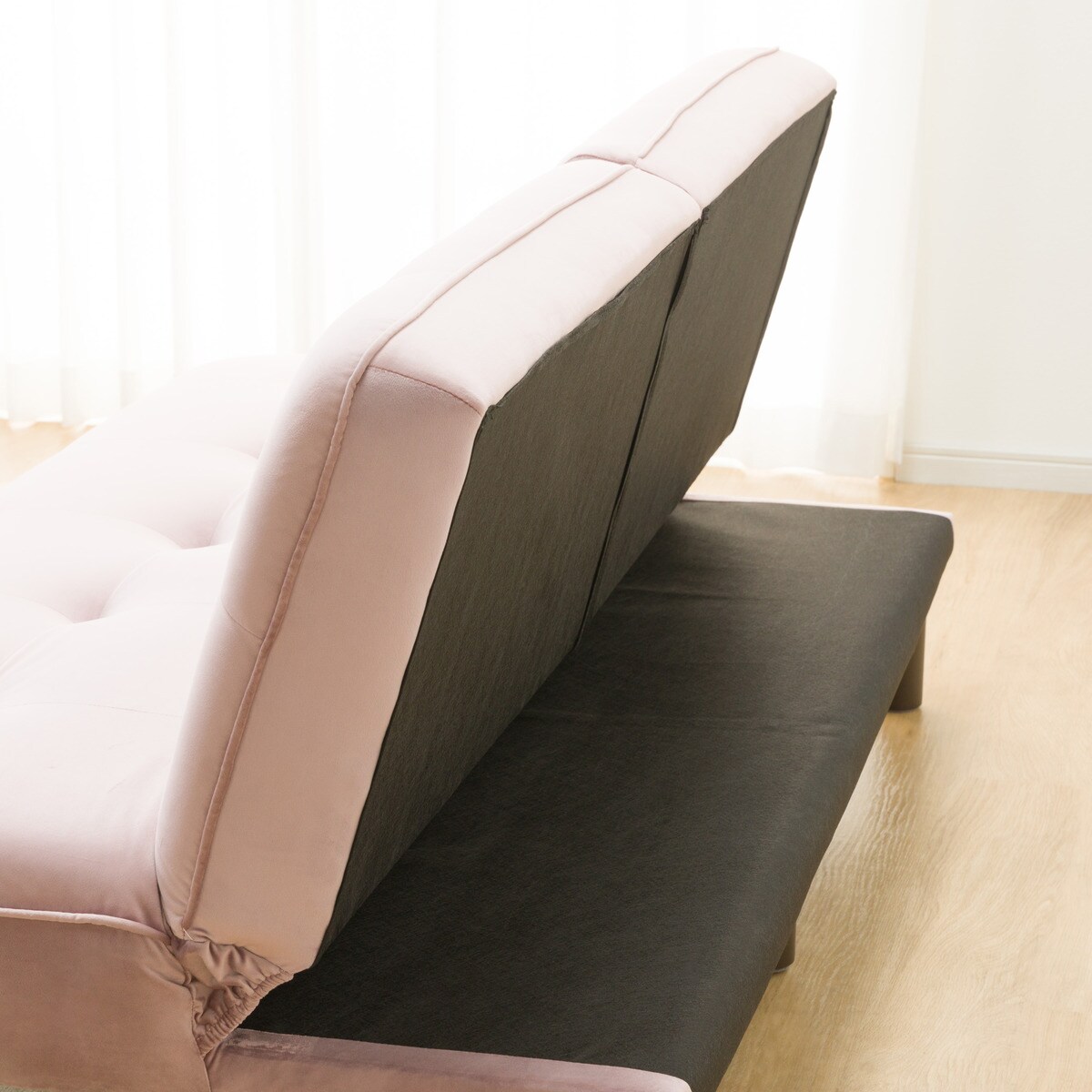 ニトリ 背もたれが別々に動くソファベッド XLO2 PI ピンク 背もたれが別々に動くソファベッド(XL02 PI) | ニトリネット