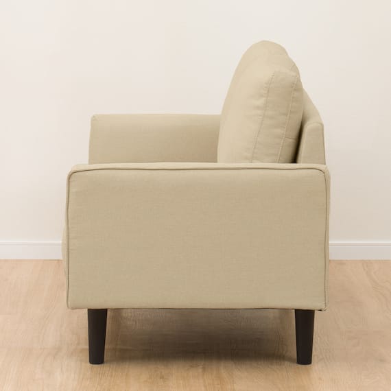 コンパクトカジュアルソファ 布張りタイプ (DJ11 BE) 10枚目画像