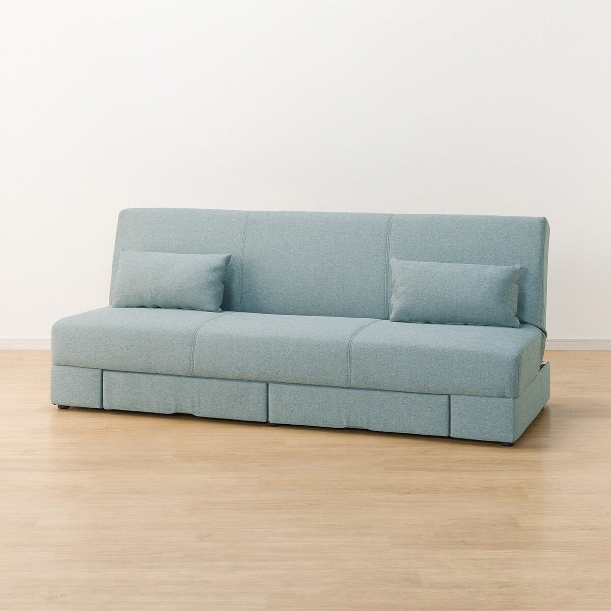 引出し収納付きソファベッド + スペーサーセット 布張りタイプ (DJ08