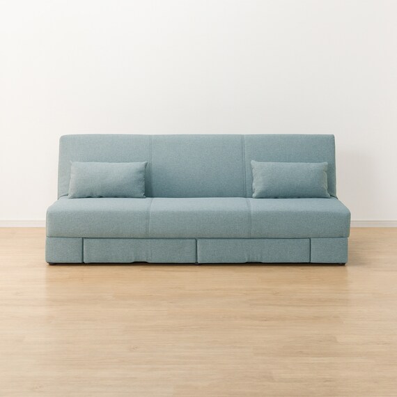 引出し収納付きソファベッド 布張りタイプ (DJ08 TBL) 16枚目画像