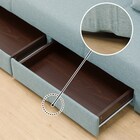 引出し収納付きソファベッド 布張りタイプ (DJ08 TBL) 28枚目画像