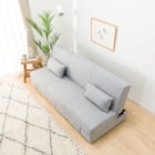 引出し収納付きソファベッド 布張りタイプ (DJ08 GY) 10枚目画像