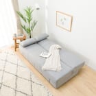 引出し収納付きソファベッド 布張りタイプ (DJ08 GY) 11枚目画像