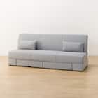 引出し収納付きソファベッド 布張りタイプ (DJ08 GY) 12枚目画像