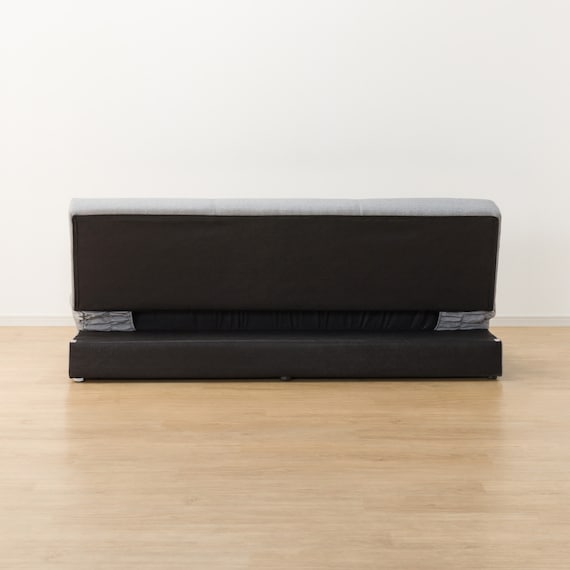 引出し収納付きソファベッド 布張りタイプ (DJ08 GY) 14枚目画像