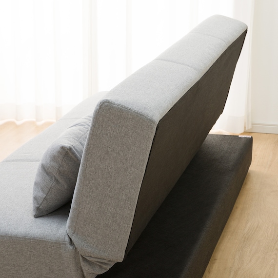 引出し収納付きソファベッド 布張りタイプ (DJ08 GY) 19枚目画像