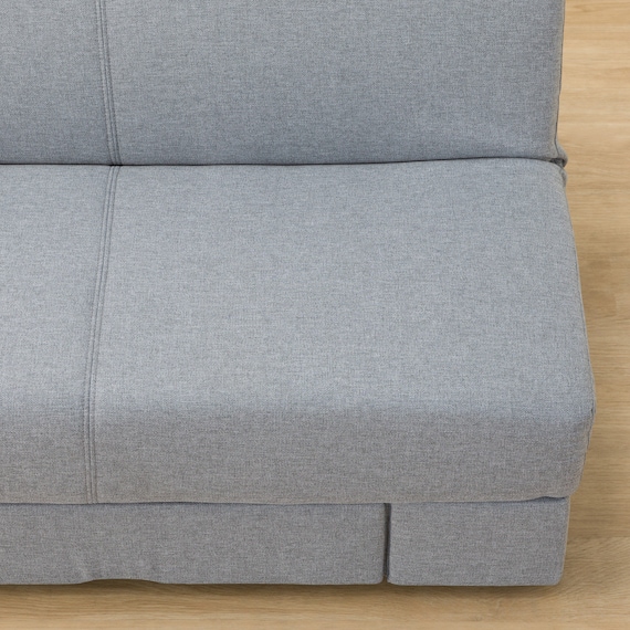 引出し収納付きソファベッド 布張りタイプ (DJ08 GY) 22枚目画像