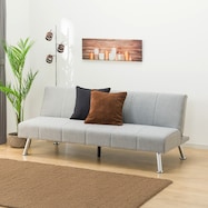 圧迫感がないアームレスソファベッド 布張りタイプ (DJ09)