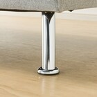 圧迫感がないアームレスソファベッド 布張りタイプ (DJ09 GY) 17枚目画像