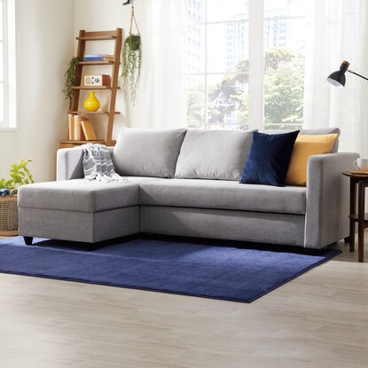 布張りカウチソファベッド ノアーク Gy 通販 ニトリネット 公式 家具 インテリア通販