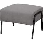 コーデュロイ生地のスツール 布張りタイプ(GC03 DGY) 1枚目画像