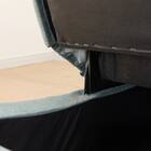 収納付きソファベッド + スペーサーセット 布張りタイプ (メーベル2P/ボルスター/DJ03 TBL) 15枚目画像