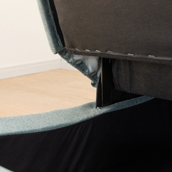 収納付きソファベッド + スペーサーセット 布張りタイプ (メーベル2P/ボルスター/DJ03 TBL) 15枚目画像