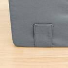 背もたれが倒せるコーナーローソファ 布張りタイプ (XL05 GY) 11枚目画像