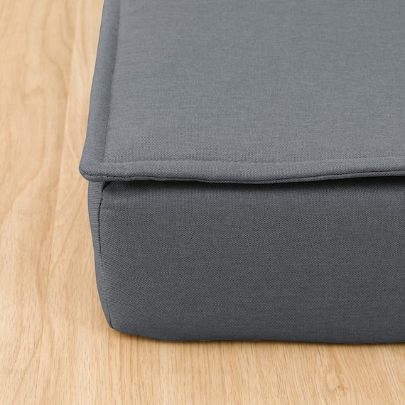 背もたれが倒せるコーナーローソファ 布張りタイプ (XL05 GY) 12枚目画像