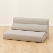 背もたれが倒せるローソファ 布張りタイプ (XL05)