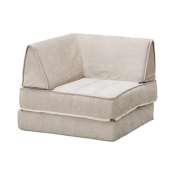 コーナーソファ 布張りタイプ (XL08 BE) 1枚目画像