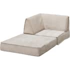 コーナーソファ 布張りタイプ (XL08 BE) 5枚目画像