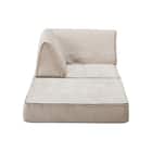 コーナーソファ 布張りタイプ (XL08 BE) 6枚目画像