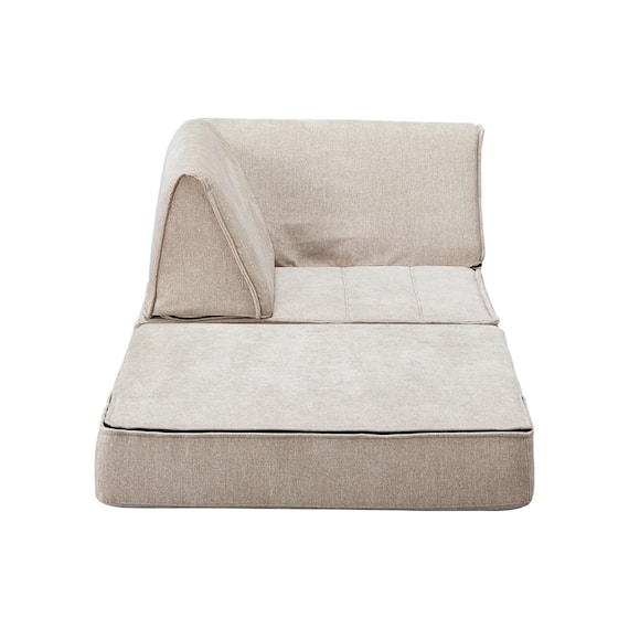 コーナーソファ 布張りタイプ (XL08 BE) 6枚目画像