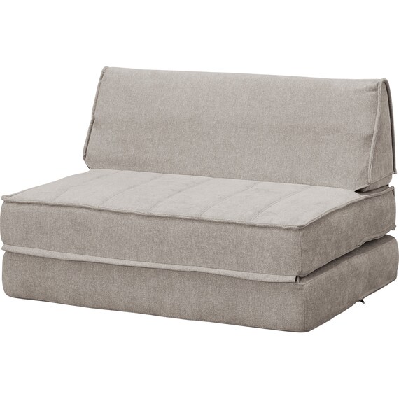 2人掛けソファ 布張りタイプ (XL08 GY) 1枚目画像