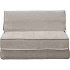 2人掛けソファ 布張りタイプ (XL08 GY) 2枚目画像