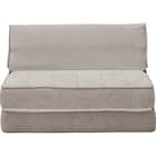 2人掛けソファ 布張りタイプ (XL08 GY) 2枚目画像