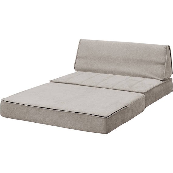 2人掛けソファ 布張りタイプ (XL08 GY) 5枚目画像