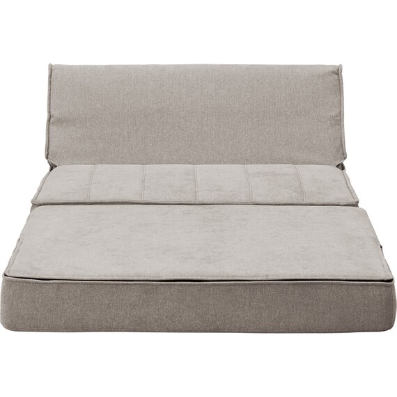 2人掛けソファ 布張りタイプ (XL08 GY) 6枚目画像