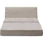 2人掛けソファ 布張りタイプ (XL08 GY) 6枚目画像