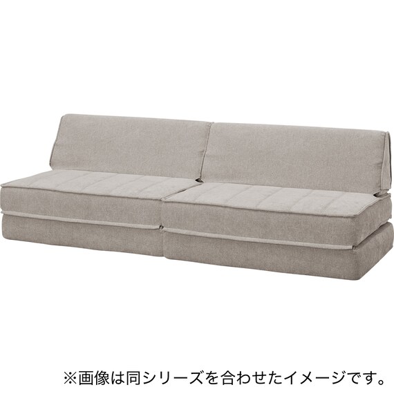 2人掛けソファ 布張りタイプ (XL08 GY) 9枚目画像