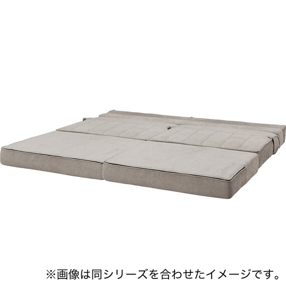 2人掛けソファ 布張りタイプ (XL08 GY) 12枚目画像