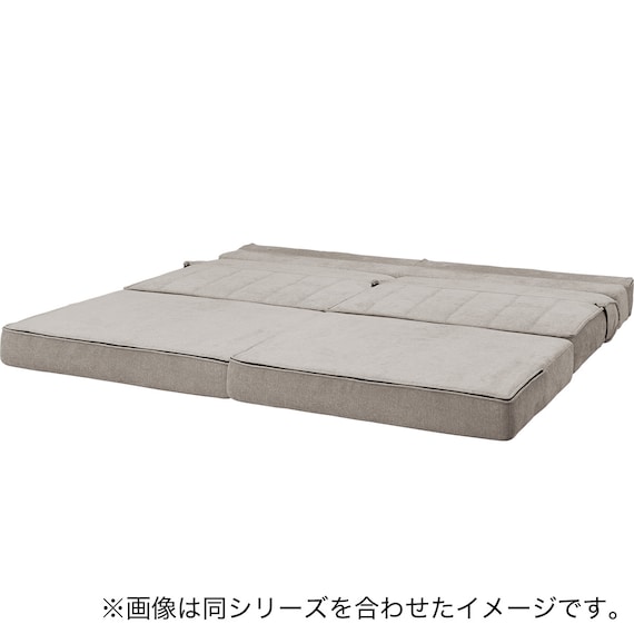 2人掛けソファ 布張りタイプ (XL08 GY) 12枚目画像