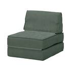 1人掛けソファ 布張りタイプ (XL08 GR) 1枚目画像