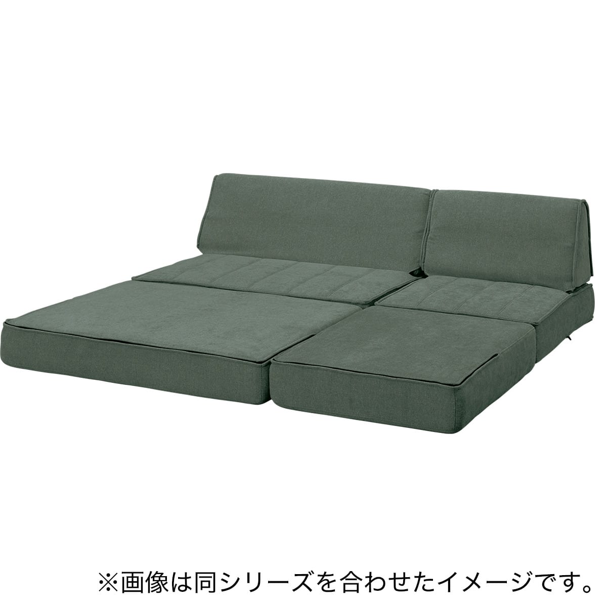 1人掛けソファ 布張りタイプ (XL08 GR) | ニトリネット【公式】 家具