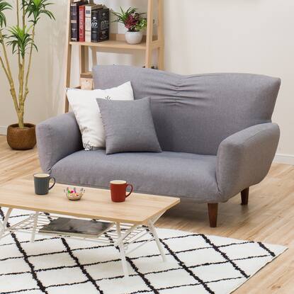 布張りカジュアルソファ Nクラウン Gy 通販 ニトリネット 公式 家具 インテリア通販