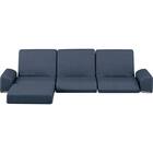 ローソファ4点セット 布張りタイプ (CE02 NV) 2枚目画像