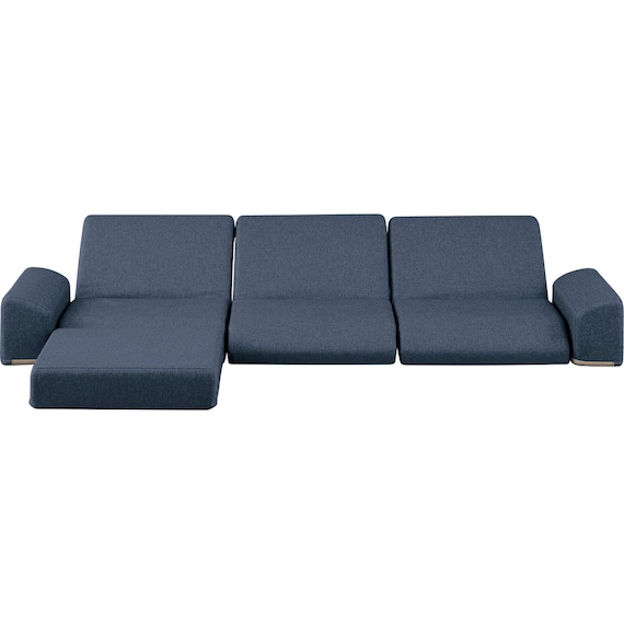 ローソファ4点セット 布張りタイプ (CE02 NV) 5枚目画像