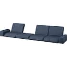 ローソファ4点セット 布張りタイプ (CE02 NV) 7枚目画像