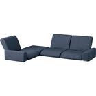 ローソファ4点セット 布張りタイプ (CE02 NV) 8枚目画像