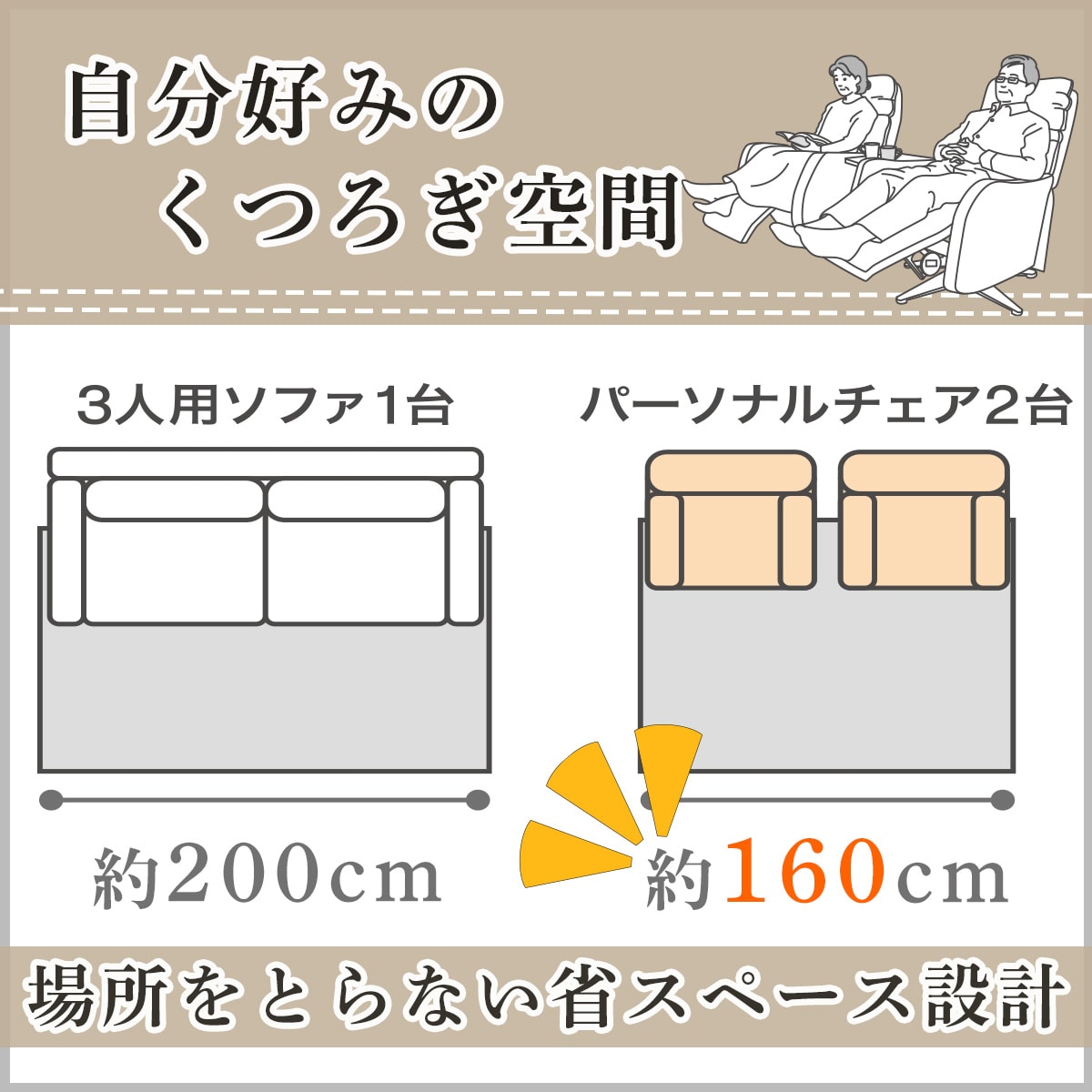 電動本革リクライニングパーソナルチェア(2モーター LE01 DBR